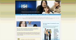 Desktop Screenshot of isibenefits.com