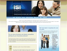 Tablet Screenshot of isibenefits.com